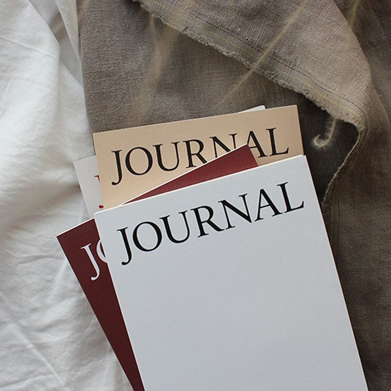 Dearmasion-杂志无时效周志-纯白,DMS50820 - 笔记本/手帐 - 纸 白色