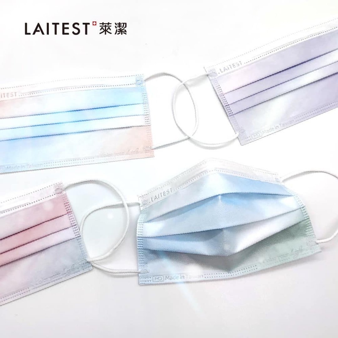 LAITEST 莱洁医疗防护口罩 渐彩系列-冷影渐彩/暖影渐彩 - 其他 - 其他材质 