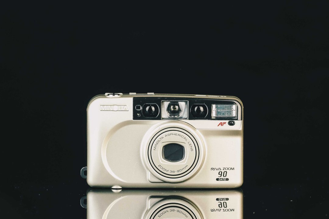 MINOLTA RIVA ZOOM 90 #1756 #135底片相机 - 相机 - 其他金属 黑色