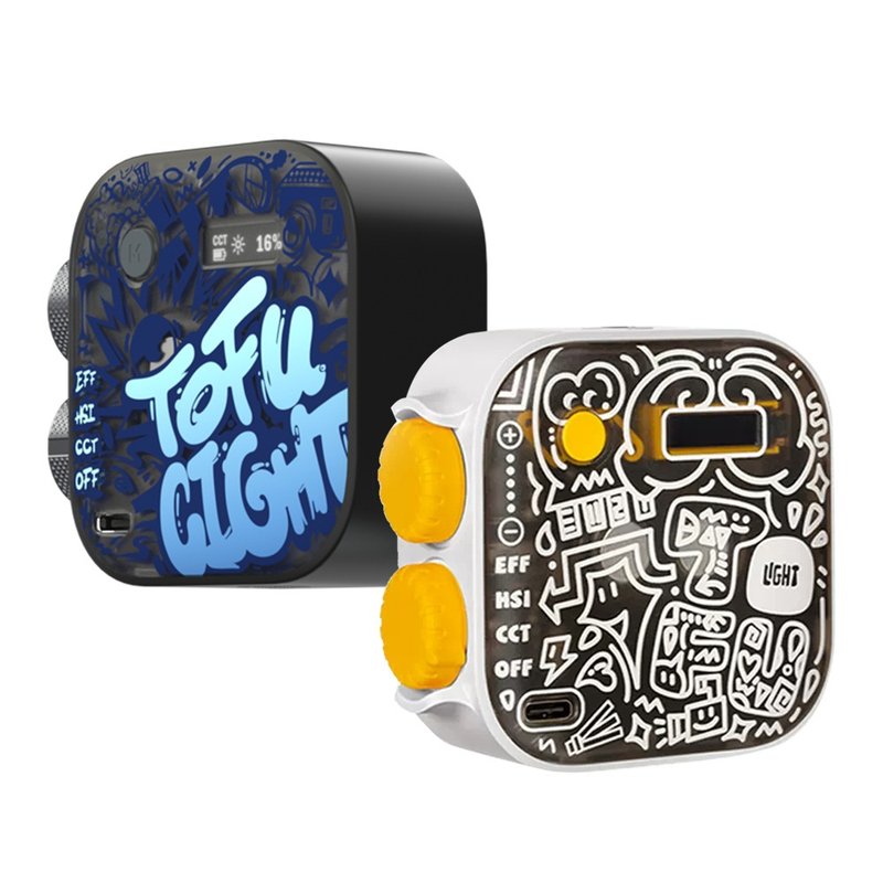 RGB 全彩磁吸式 LED 补光灯 - 数码小物 - 其他材质 