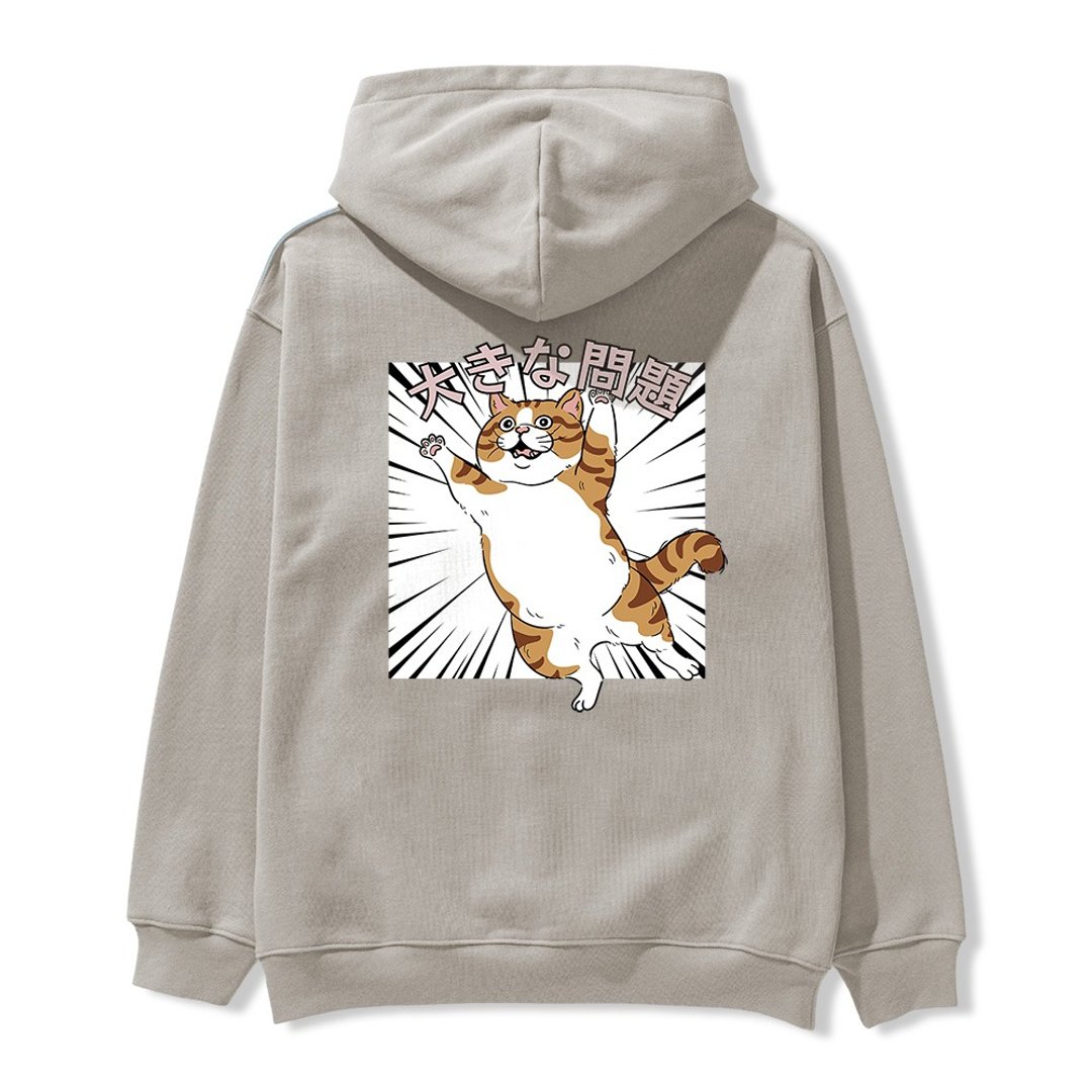 【Creeps Original】Big Problem V1 Heavyweight Fleece Hoodie - 中性连帽卫衣/T 恤 - 棉．麻 多色