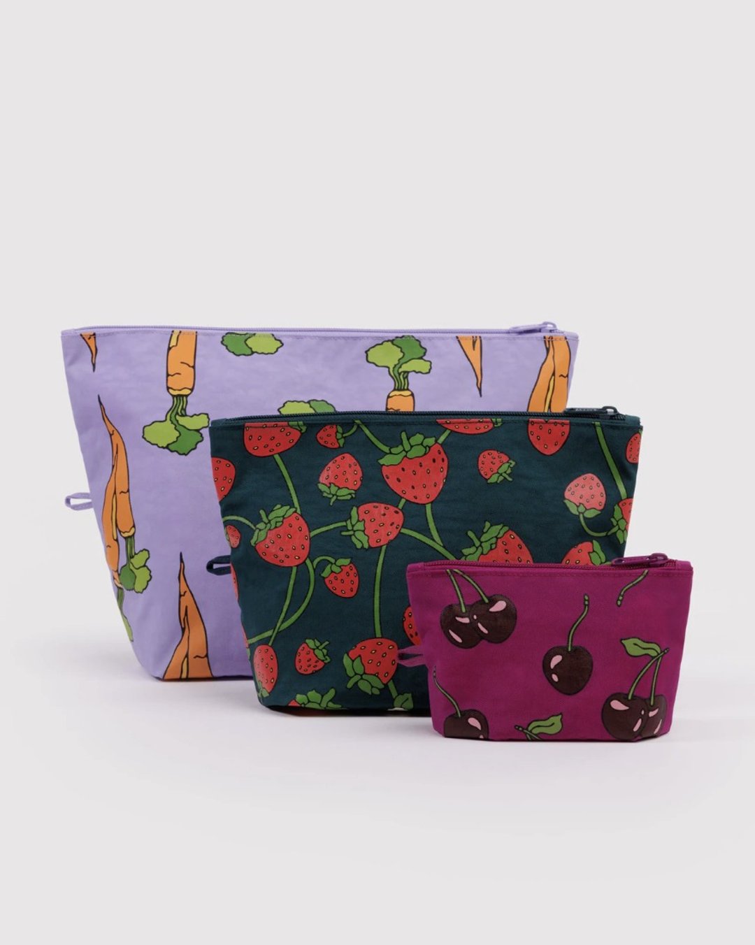 BAGGU - 旅行收纳包 -  Carrots & Berries - 化妆包/杂物包 - 防水材质 多色
