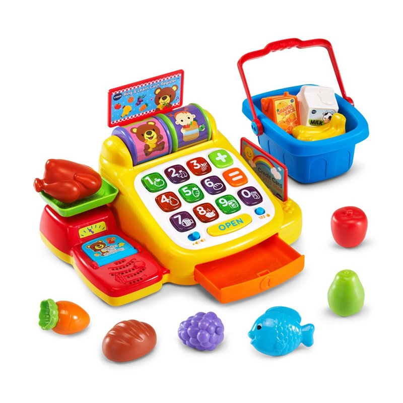 Vtech　智慧收银机交互学习组 - 玩具/玩偶 - 塑料 