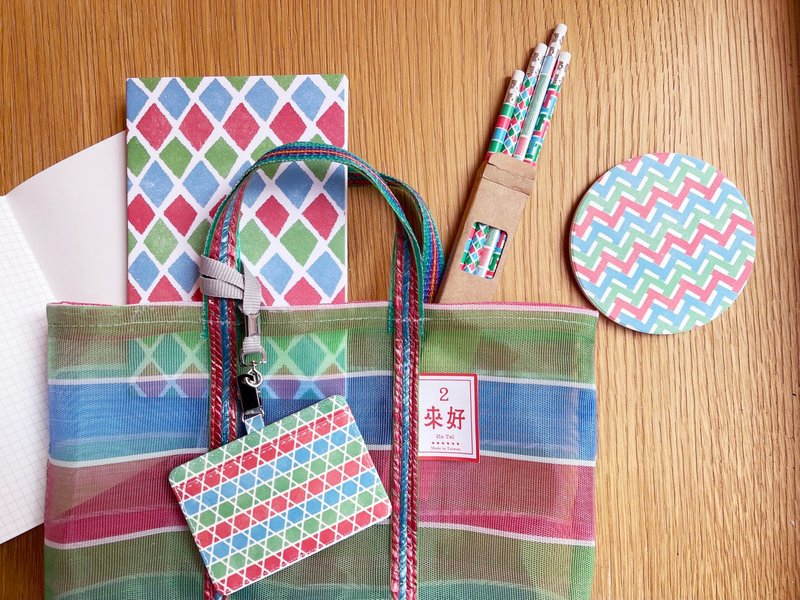 【福袋】台味茄芷礼包 台湾纪念品/礼物 - 手提包/手提袋 - 其他材质 多色