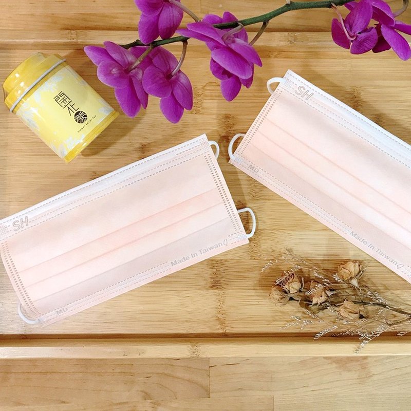 【无藏生医】蜜糖橘_成人医疗口罩/50入盒装/MD双钢印 - 口罩 - 其他材质 橘色