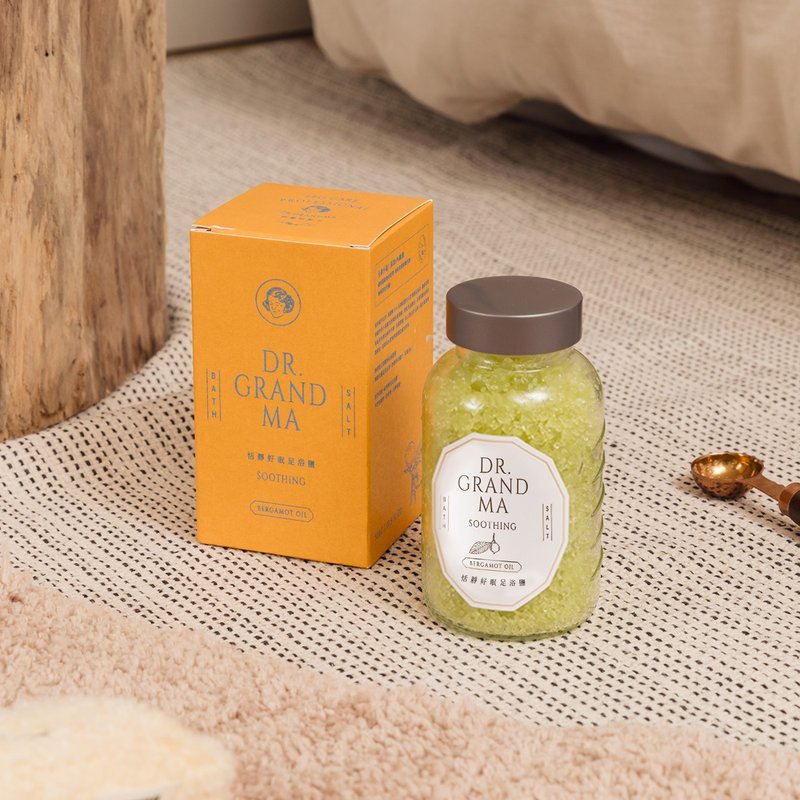 【恬静好眠足浴盐 镁盐升级版】放松舒压好眠 精油SPA泡脚 泡澡 - 旅行套装 - 其他材质 绿色