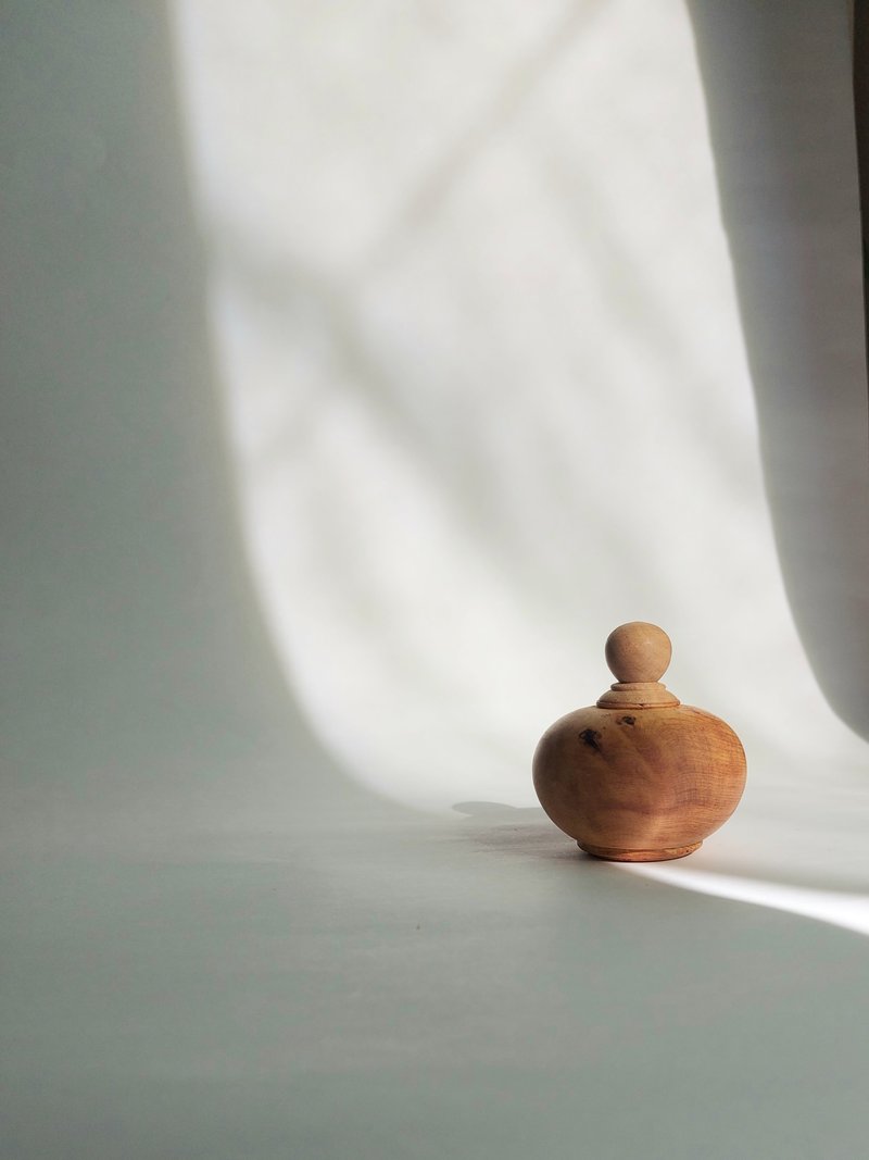 【桧木聚宝盆小品】台湾桧木 居家/办公/开运聚财摆/ - 摆饰 - 木头 