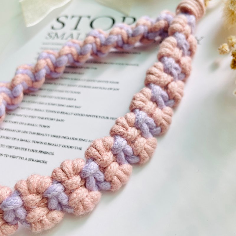 圣诞礼物 交换礼物 手工编织 手机绳 手机挂绳 Phone Strap /客 - 其他 - 棉．麻 多色