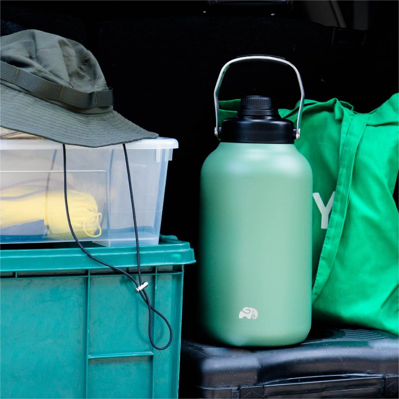 EKOZOU 型号 Eko Tank 水瓶，不锈钢304，尺寸 1800/3800 毫升 - 水瓶/水壶 - 不锈钢 