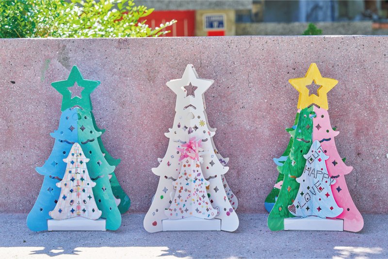 X'mas tree? 树由心生 - 卡片/明信片 - 纸 白色