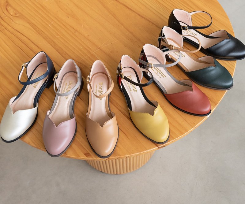 完美比例 ! 2.5cm低跟奥赛鞋d'Orsay Shoes - 高跟鞋 - 人造皮革 紫色