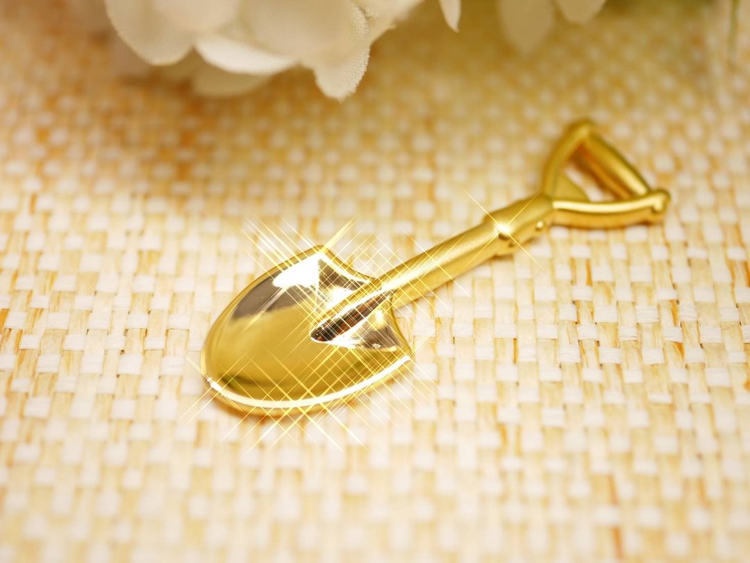 黄金9999-金铲子摆件-黄金摆件 - 其他 - 24k 金 金色
