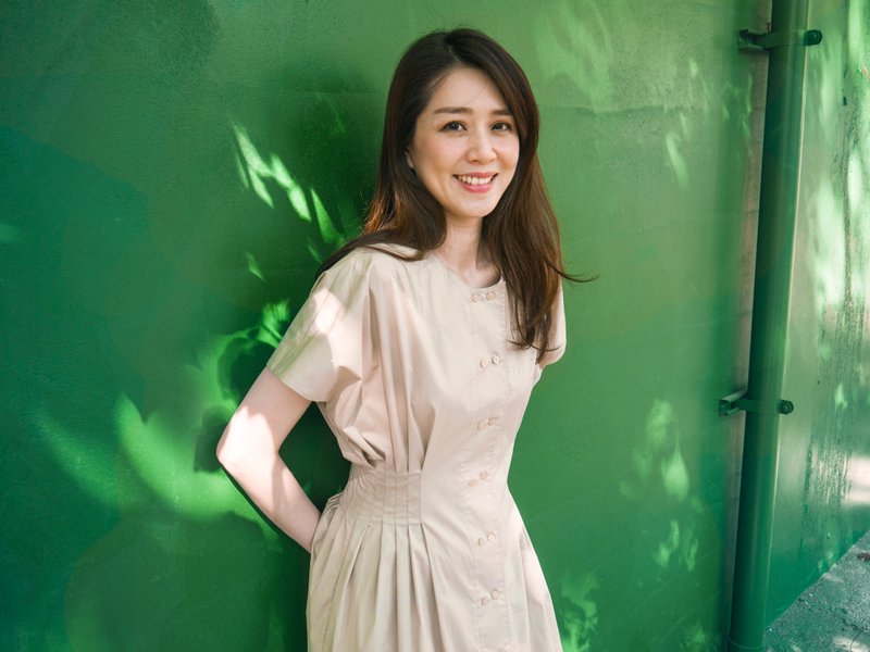 Jenner 棉质衬衫式长洋装 - 洋装/连衣裙 - 棉．麻 卡其色