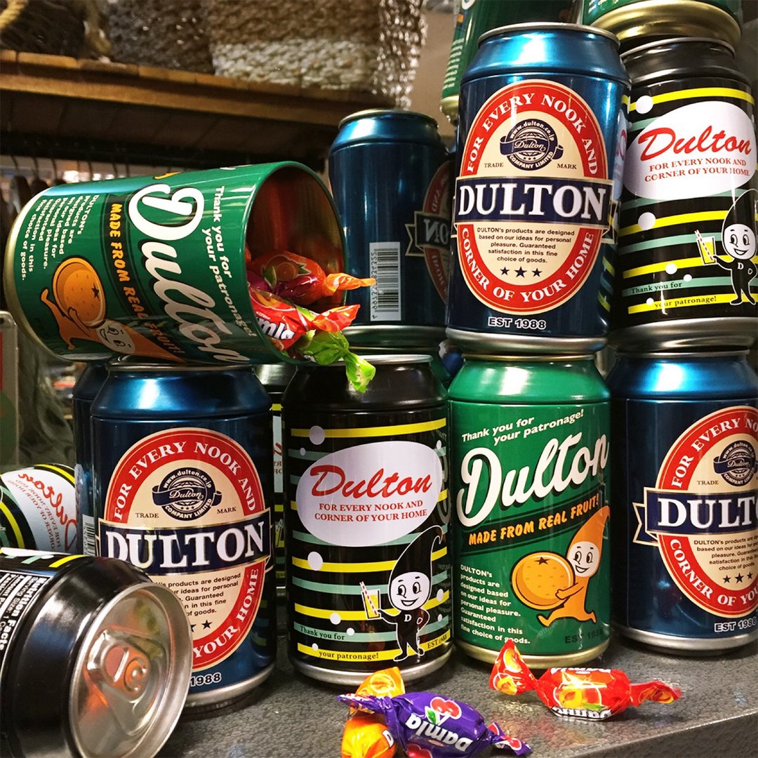 DULTON 收纳啤酒造型铁罐 - 摆饰 - 其他金属 多色