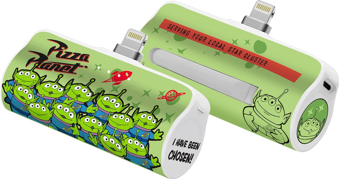 i-Smart-迪士尼-直插式Power Bank-三眼仔 Alien - 充电宝/传输线 - 塑料 绿色