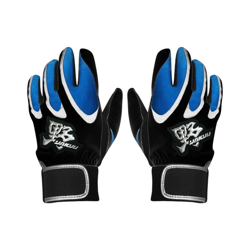 【野YAKYU】旋风系列Tornado Style(一双)真皮 - 黑/蓝 - 运动配件 - 真皮 蓝色