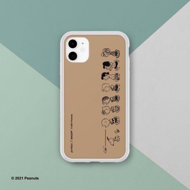 独家-Pinkoi x Peanuts Mod NX边框背盖两用手机壳-我们来了 - 手机配件 - 塑料 多色