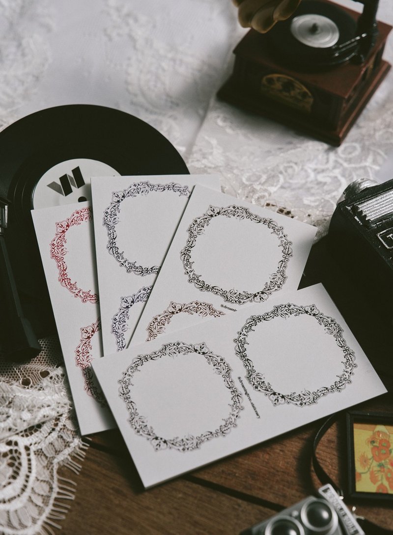 静谧花园 - 便条纸/标签贴 - 纸 