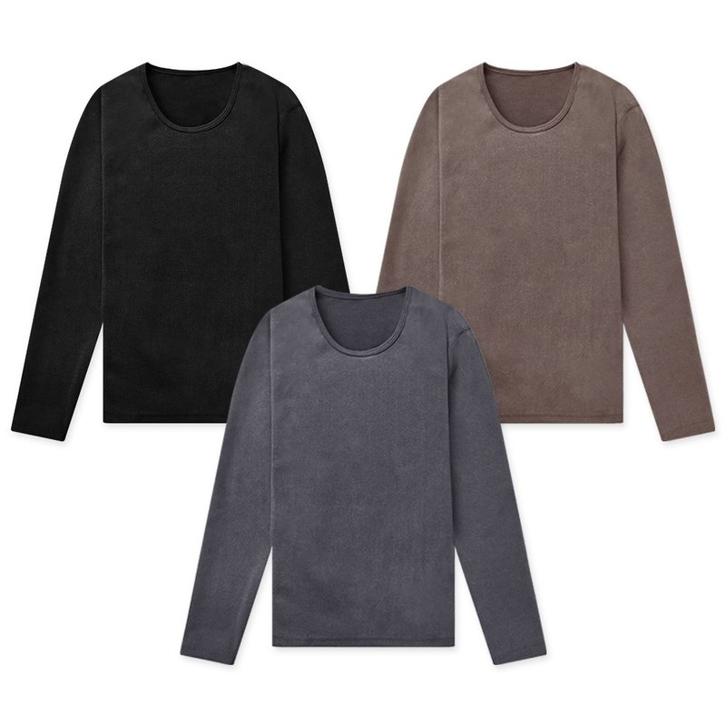 石墨烯科技保暖衣 圆领纯色打底衣 急暖衣【ONEDER 旺达】 - 居家服/睡衣 - 聚酯纤维 