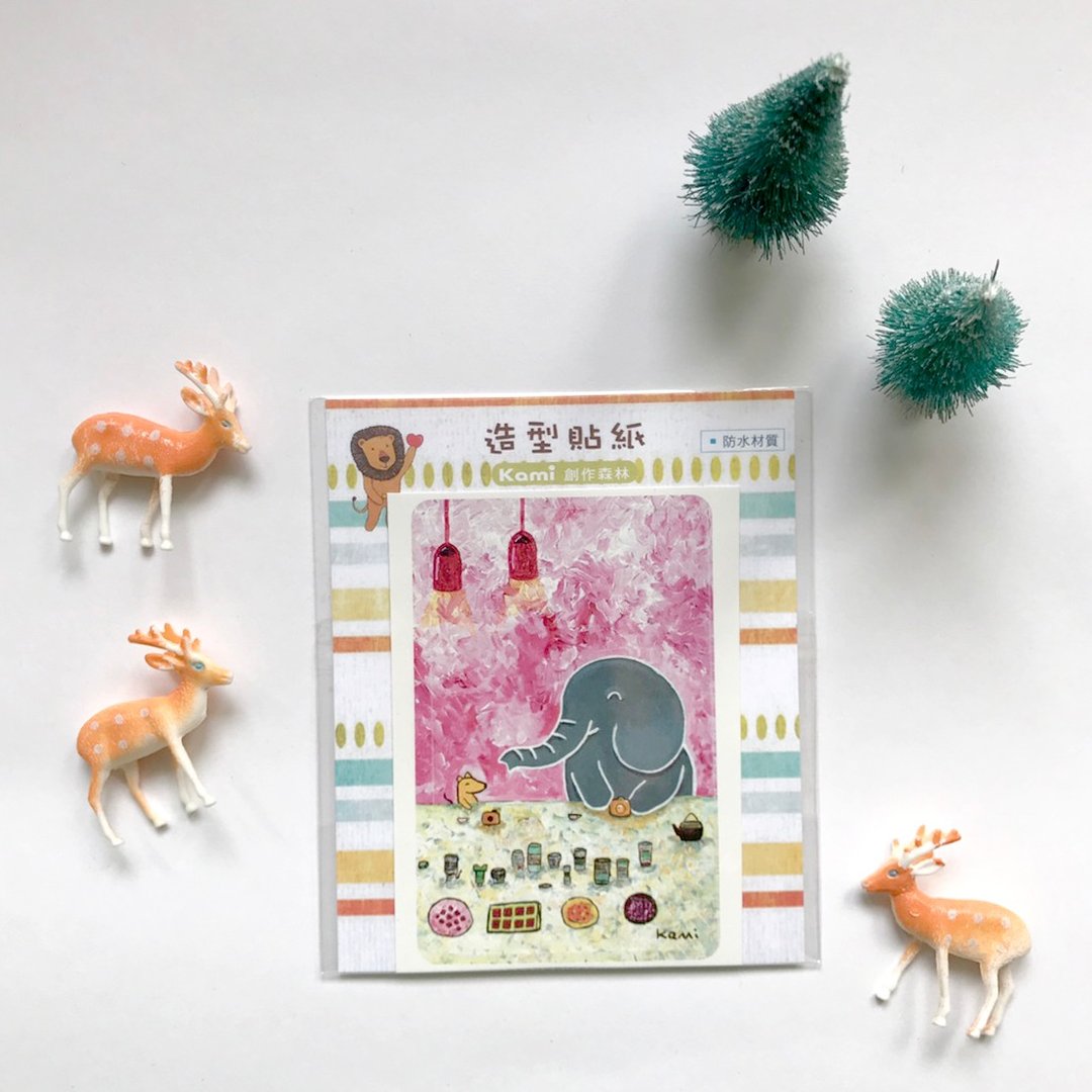 悠游卡防水贴纸 ∣ 好朋友 - 贴纸 - 纸 多色