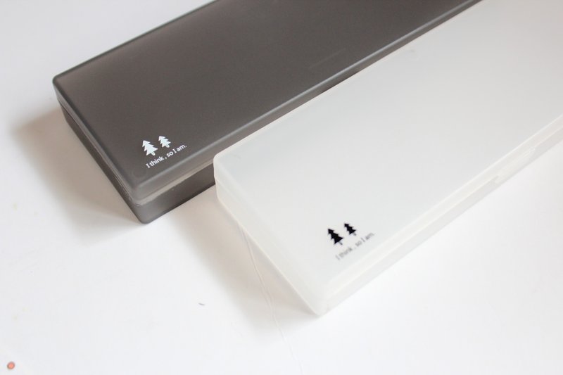 生活事 / 极简PP雾面万用收纳笔盒(白) - 铅笔盒/笔袋 - 塑料 白色