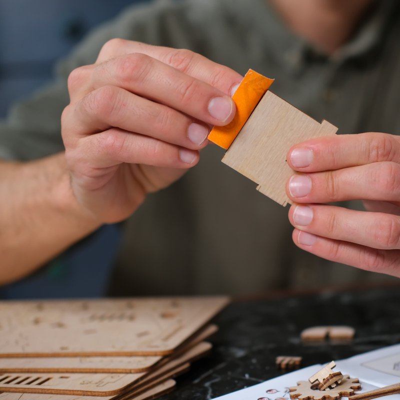 德国3D组装游戏盒/诺克斯堡的宝藏 - 桌游/玩具 - 木头 