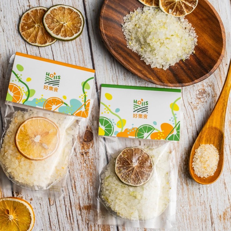 天然果香柠檬冰糖/柑橘冰糖(60g/包) / 无添加 - 酱料/调味料 - 其他材质 绿色