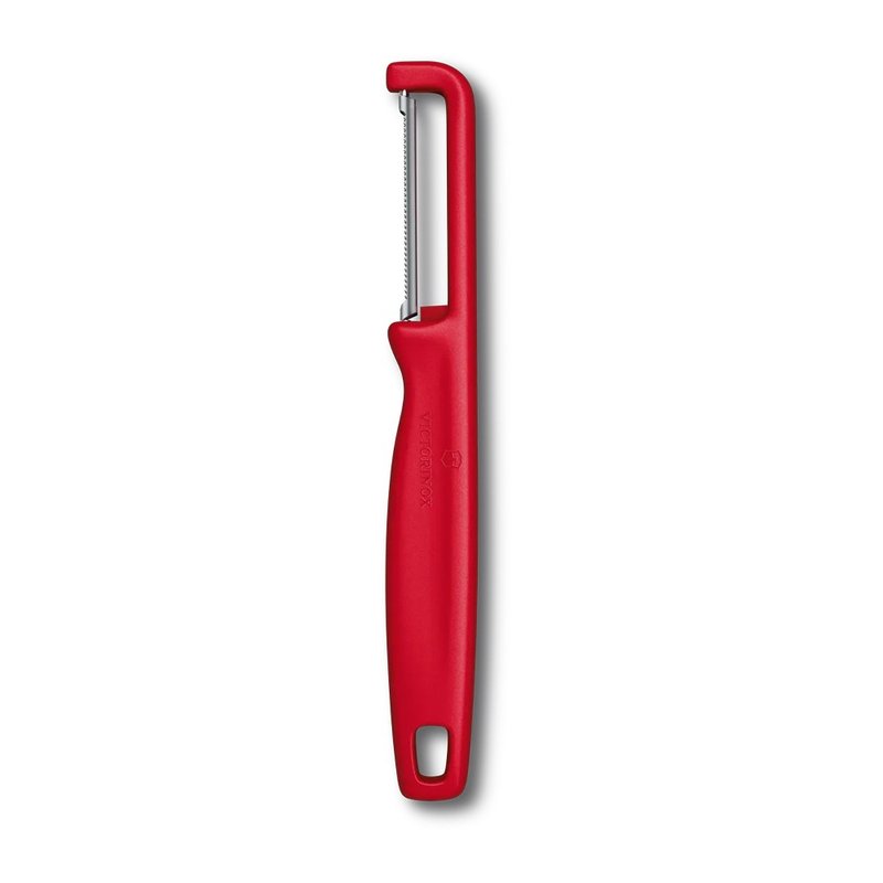 VICTORINOX 瑞士维氏 IOTA系列 直式锯齿形削皮器/红 6.0943.1 - 厨房用具 - 不锈钢 红色