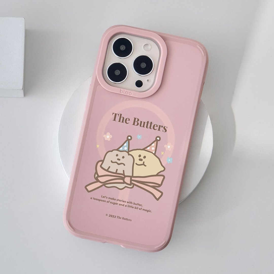 The Butters 庆生奶油好朋友峡谷强悍MagSafe iPhone手机壳 - 手机壳/手机套 - 硅胶 多色
