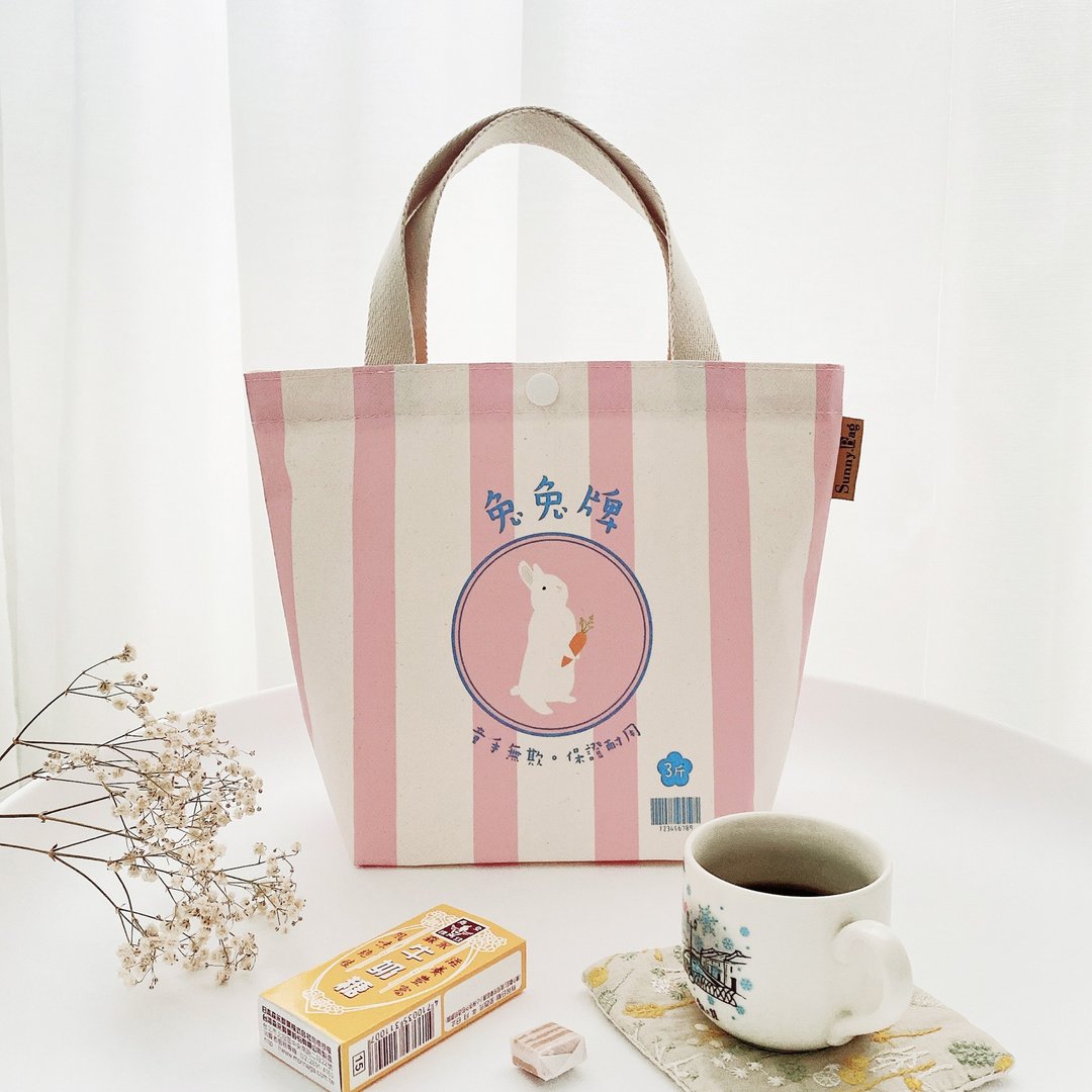 SunnyBag-托特包-兔兔牌 - 手提包/手提袋 - 其他材质 粉红色
