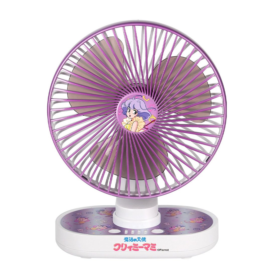 座枱风扇 - Creamy Mami (紫色) - 电扇 - 塑料 紫色