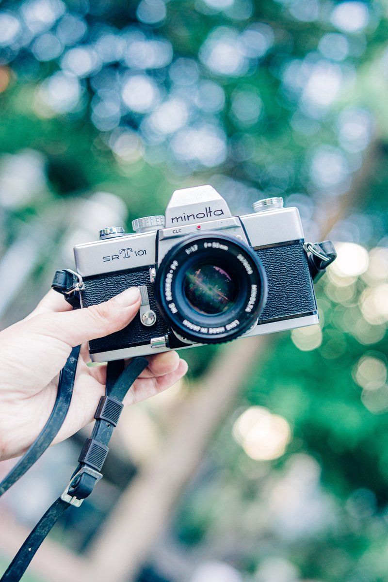 【新手单眼】 【已实拍】Minolta SRT-101 底片单眼相机 - 相机 - 其他金属 银色