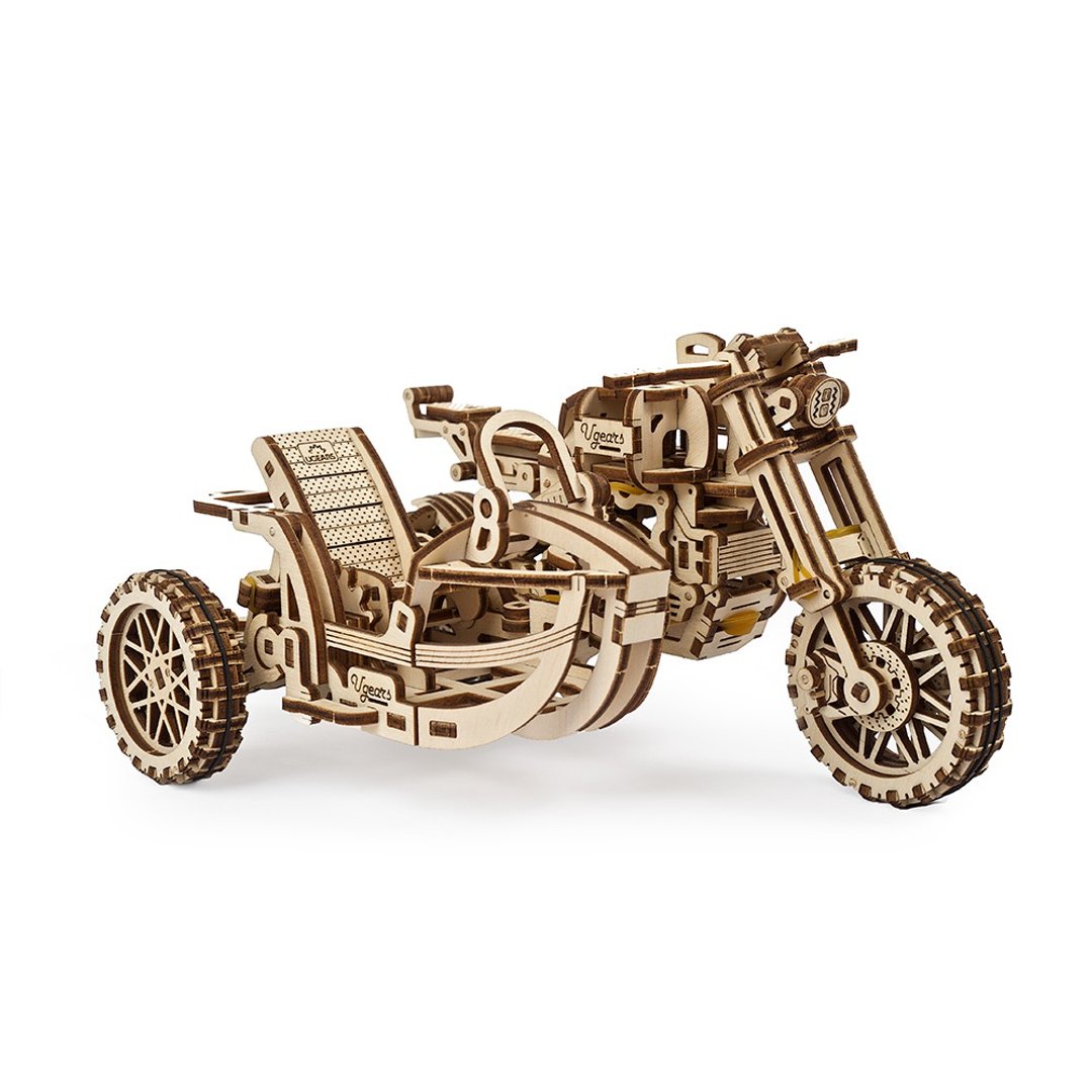 /Ugears/ 乌克兰木制模型 灵魂骑士 Scrambler UGR-10 - 数码小物 - 木头 