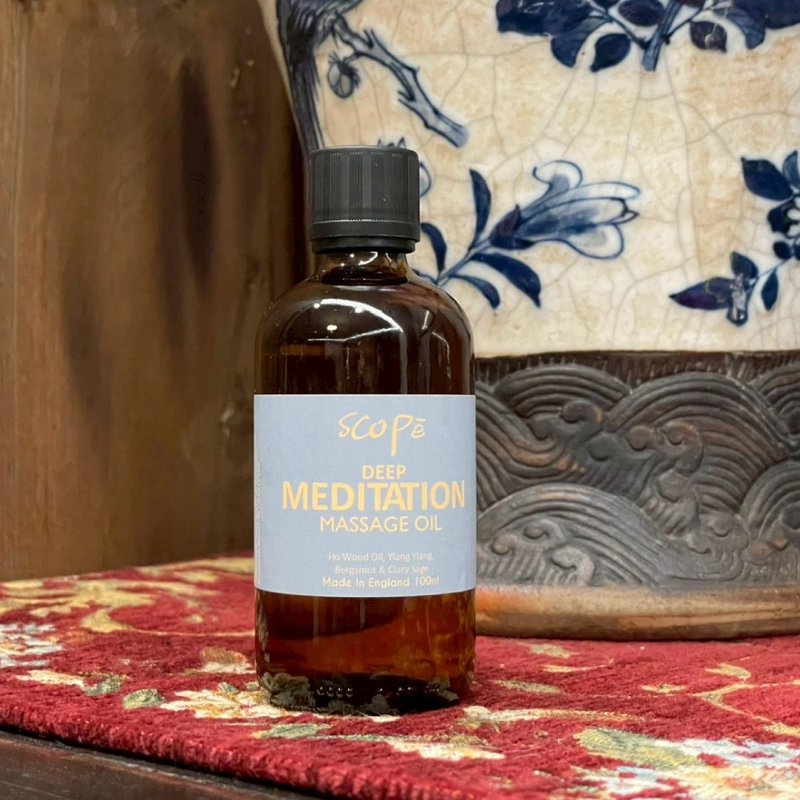 【诗可贝SCOPē】冥想英式按摩油100ml-木质调-2026新品上市 - 身体护肤/按摩油 - 浓缩/萃取物 