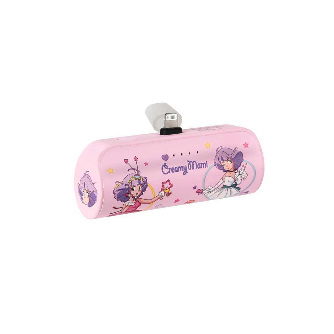 5000mAh流动充电池连强光电筒 - Creamy Mami - 充电宝/传输线 - 塑料 粉红色