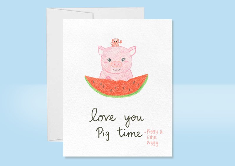 手绘卡片 | 万用卡片 | 贺卡 - 卡片/明信片 - 纸 