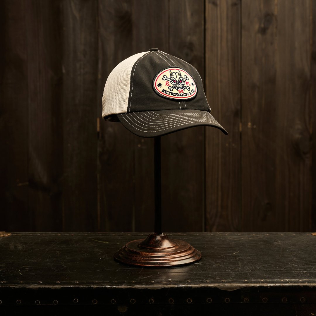The 59 Tattoo Trucker Cap - 黑色 - 帽子 - 棉 