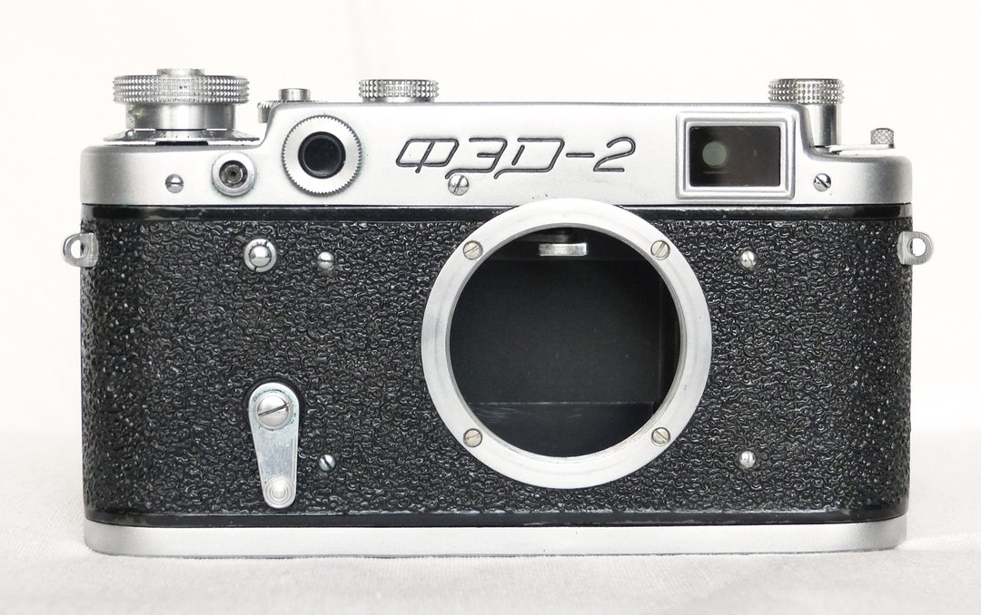 FED 2 Type III C 灰色机身 苏联测距连动相机 35mm M39 接环 - 相机 - 其他金属 银色