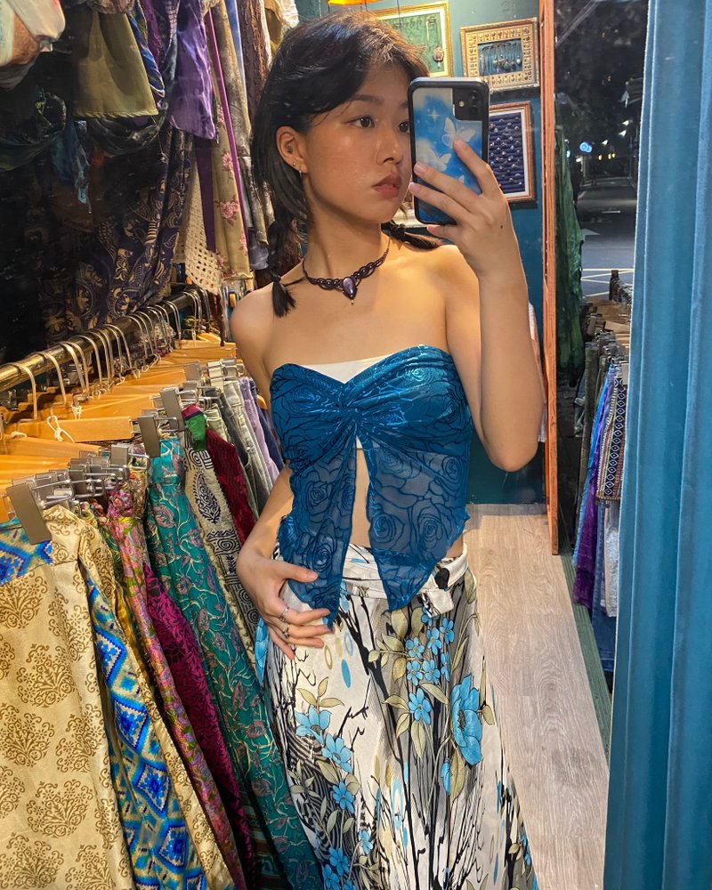 喜迎瑶 尼泊尔 一片裙 多种穿法 吊带裙 连身裙 民族风 嬉皮 背心 - 洋装/连衣裙 - 其他材质 多色