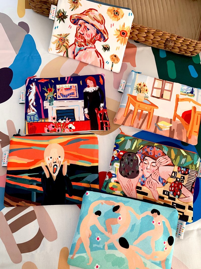 Canvas Pencil Case - 铅笔盒/笔袋 - 棉．麻 多色