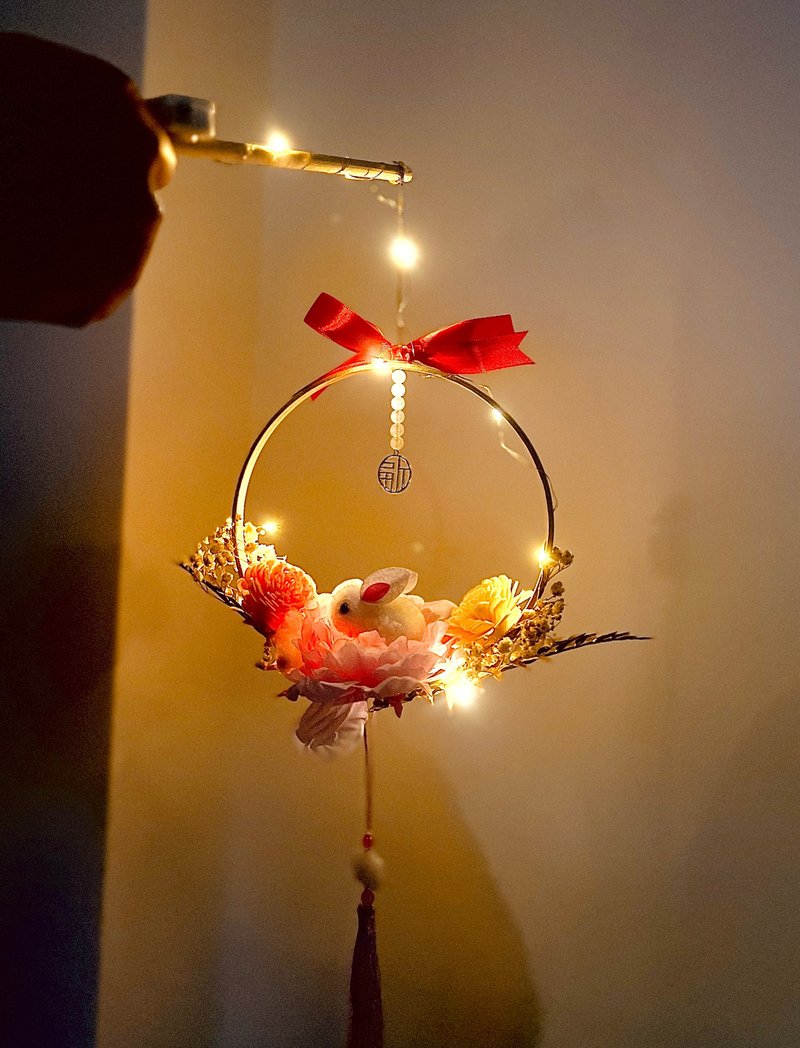 汉服配件 龙年花灯 2024花灯 创意花灯 元宵节 - 灯具/灯饰 - 木头 