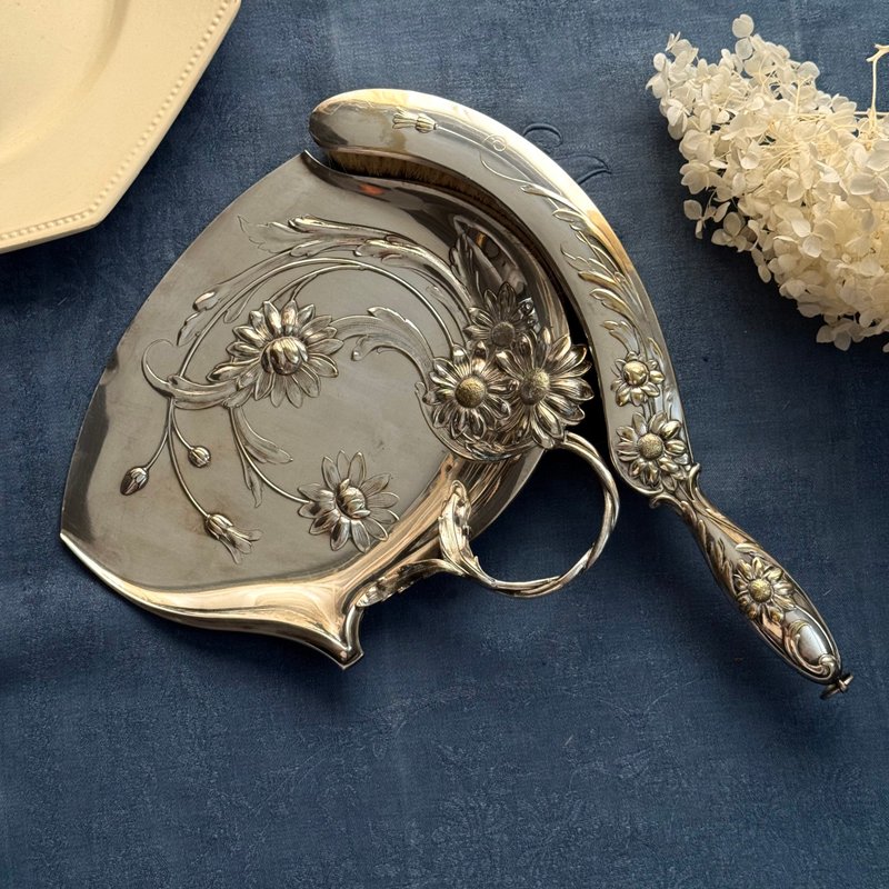 50637-绝美古董WMF镀银雏菊浮雕 Art Nouveau 餐桌套组 - 其他 - 银 