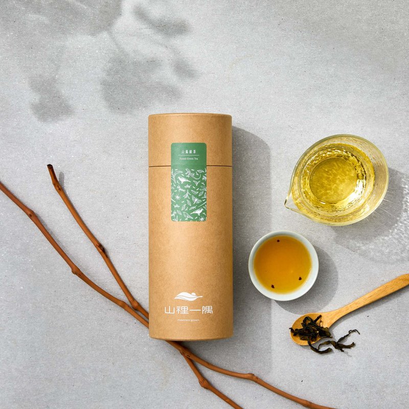 【自然农法茶叶】山岚绿茶 日式清甜  手采无农药无化肥 - 茶 - 纸 绿色
