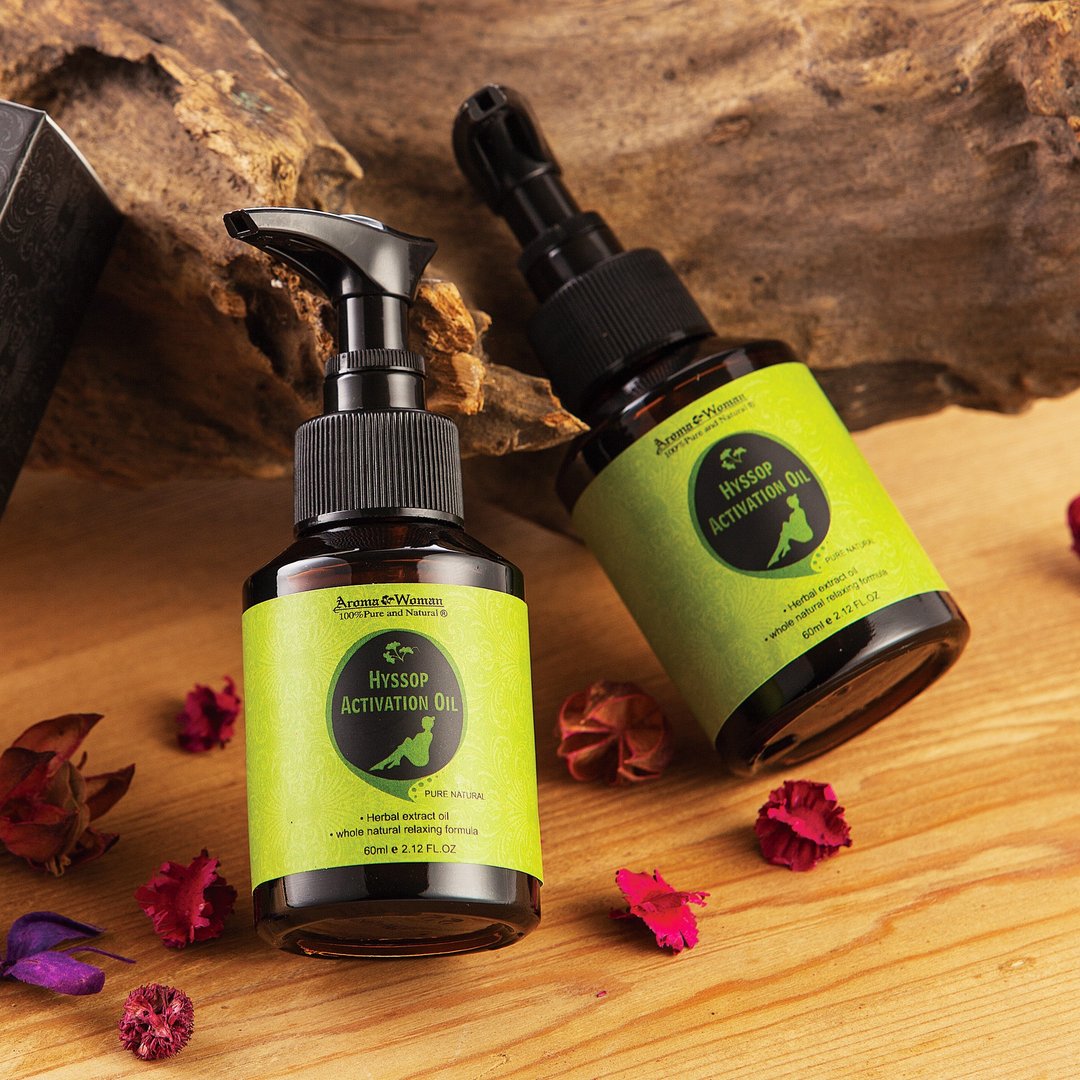 牛膝草舒缓修复精油60ml x 2-清爽香气-凉感精油 - 身体护肤/按摩油 - 精油 绿色