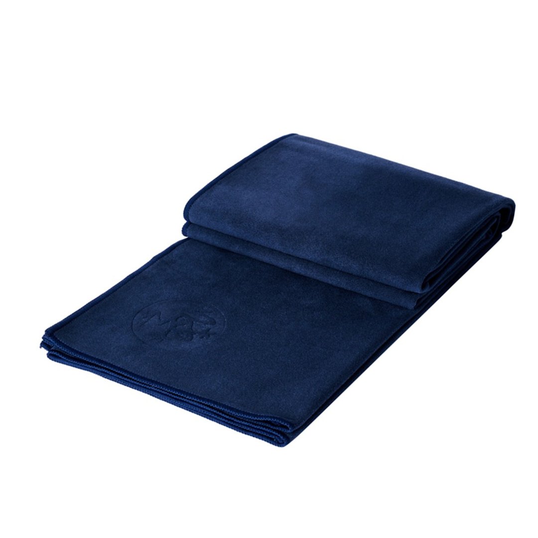 【Manduka】eQua Towel 瑜珈铺巾 - Midnight (湿止滑) - 运动配件 - 聚酯纤维 蓝色