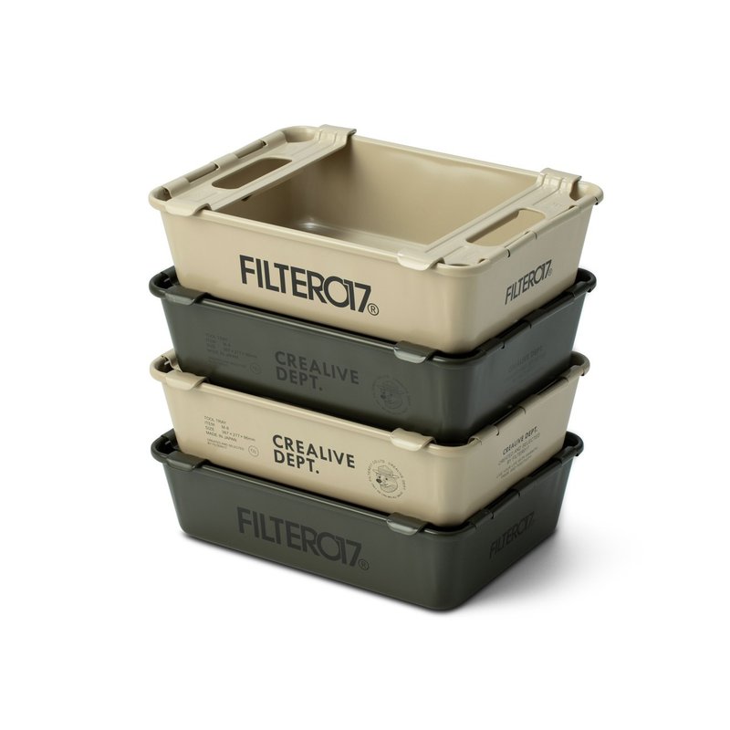 Filter017 x TOYO STEEL Tool Box M-8 日制层叠物料整理盒 - 收纳用品 - 其他金属 多色