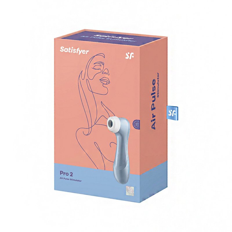 德国Satisfyer Pro 2 吸吮器(蓝) - 情趣用品 - 硅胶 