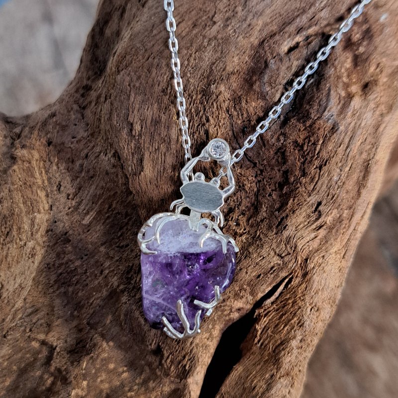 螃蟹宝贝No.16 - 项链 - 银 