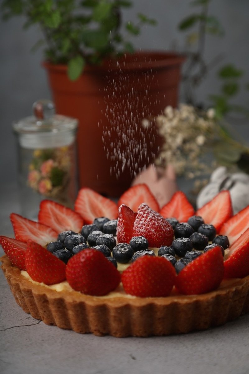 季节水果塔。新鲜手做。安心出货。陪伴你/妳的防疫时光 - 咸派/甜派 - 其他材质 