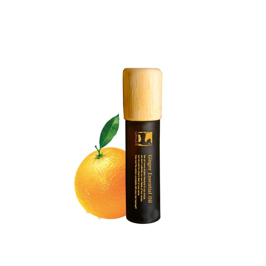 甜姜丹橘 姜芬精油 滚珠瓶 10ml - 身体护肤/按摩油 - 精油 